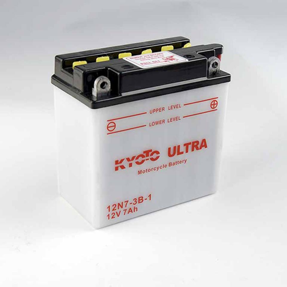 Batterie Yuasa pour Moto Yamaha 125 Sr Se 1982 à 2002 12N7-3B / 12V 7Ah Neuf