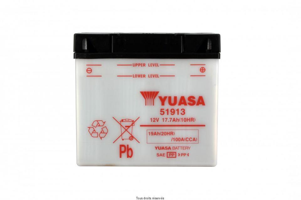 Batterie Yuasa pour Moto BMW 750 K 75 C 1985 à 1990 51913 / 12V 19Ah Neuf