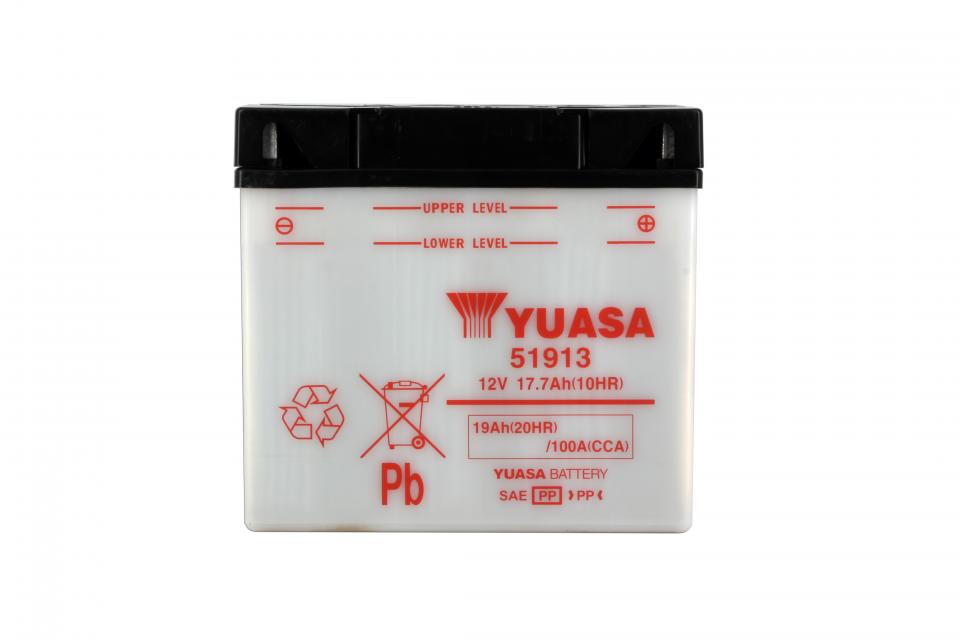 Batterie Yuasa pour Moto BMW 750 K 75 C 1985 à 1990 51913 / 12V 19Ah Neuf