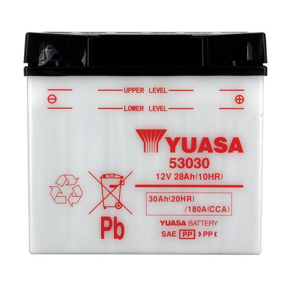 Batterie Yuasa pour Moto Moto Guzzi 1100 California Jackal 1998 à 2001 53030 / 12V 30Ah Neuf