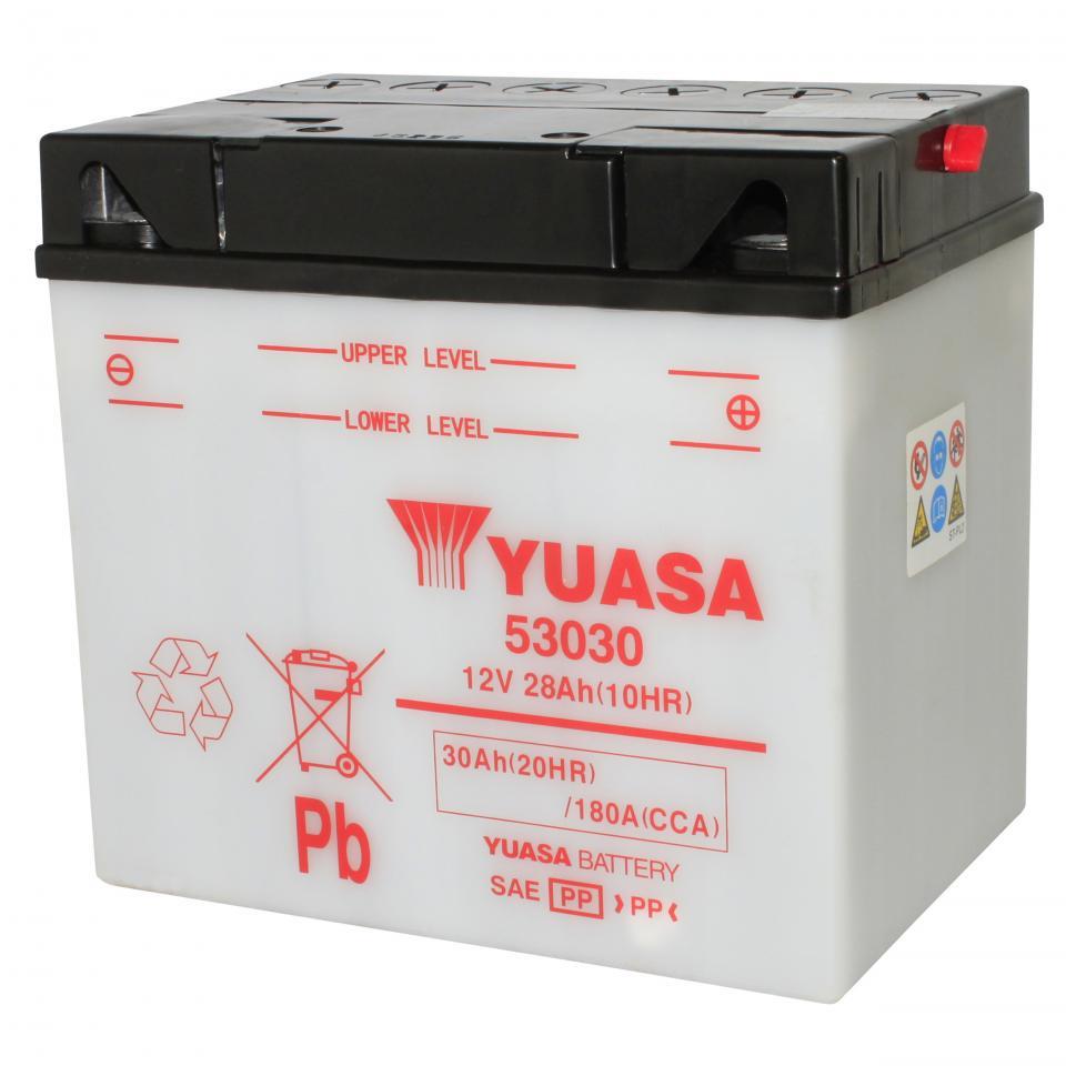 Batterie Yuasa pour Moto Moto Guzzi 1100 California Jackal 1998 à 2001 53030 / 12V 30Ah Neuf