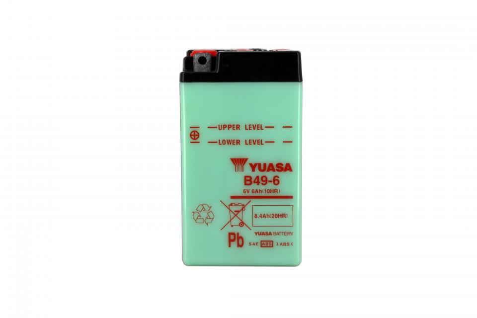 Batterie Yuasa pour Moto Cagiva 125 N90 1991 à 1997 B49-6 / 6V 9Ah Neuf