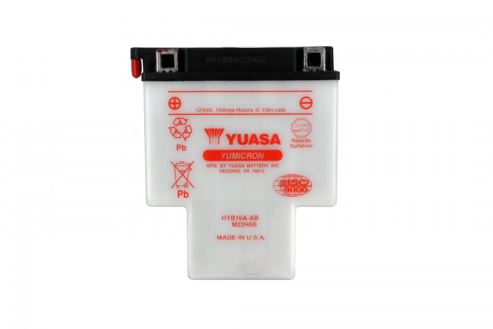 Batterie Yuasa pour Moto Honda 750 Vt C 1983 à 1986 HYB16A-AB / 12V 16Ah Neuf