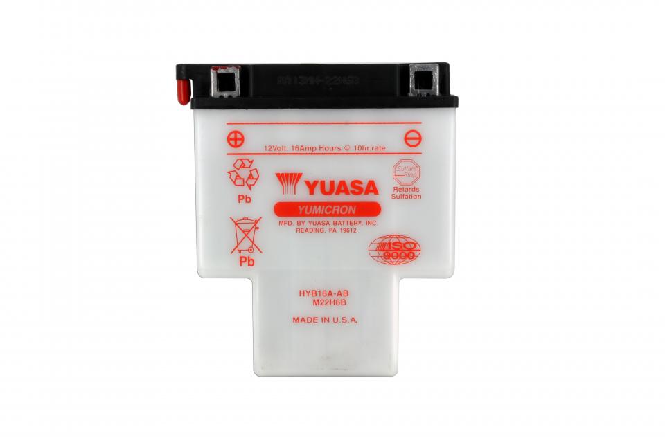 Batterie Yuasa pour Moto Honda 750 Vt C 1983 à 1986 HYB16A-AB / 12V 16Ah Neuf