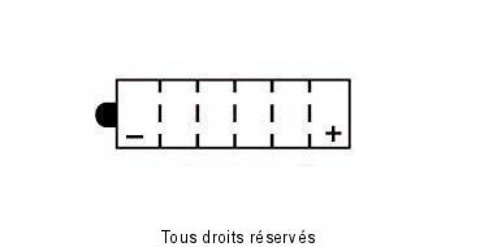 Batterie Yuasa pour Moto Honda 1000 GL Goldwing 1975 à 1979 Neuf
