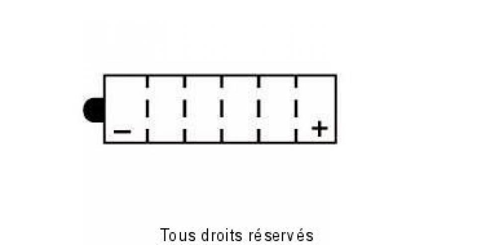 Batterie Yuasa pour Scooter Piaggio 50 Vespa PK XL 1985 à 1990 Neuf