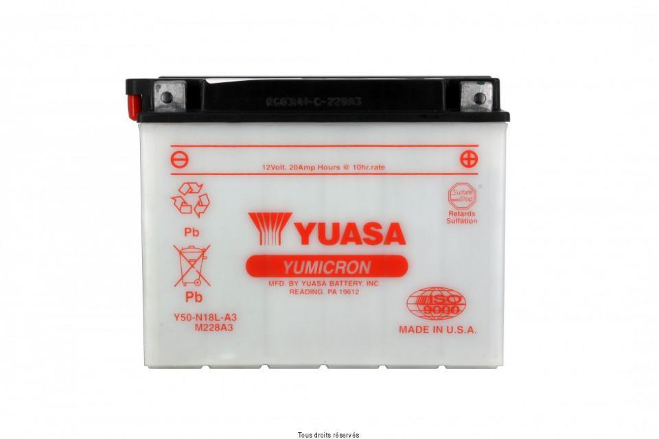 Batterie Yuasa pour Scooter Piaggio 50 Vespa PK XL 1985 à 1990 Neuf