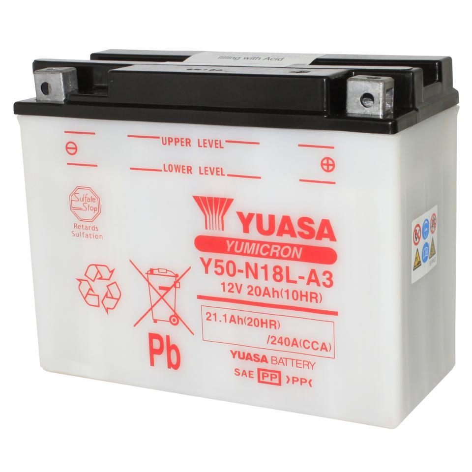 Batterie Yuasa pour Moto Harley Davidson 1340 FLTH Tour Glide 1984 à 1993 Neuf