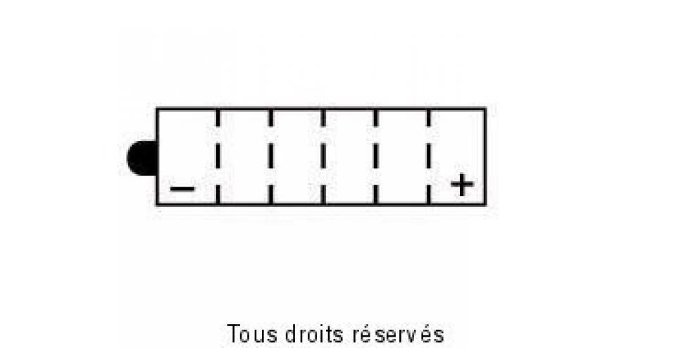 Batterie Yuasa pour Deux Roues Ducati 851 1989 à 1992 YB16AL-A2 Neuf