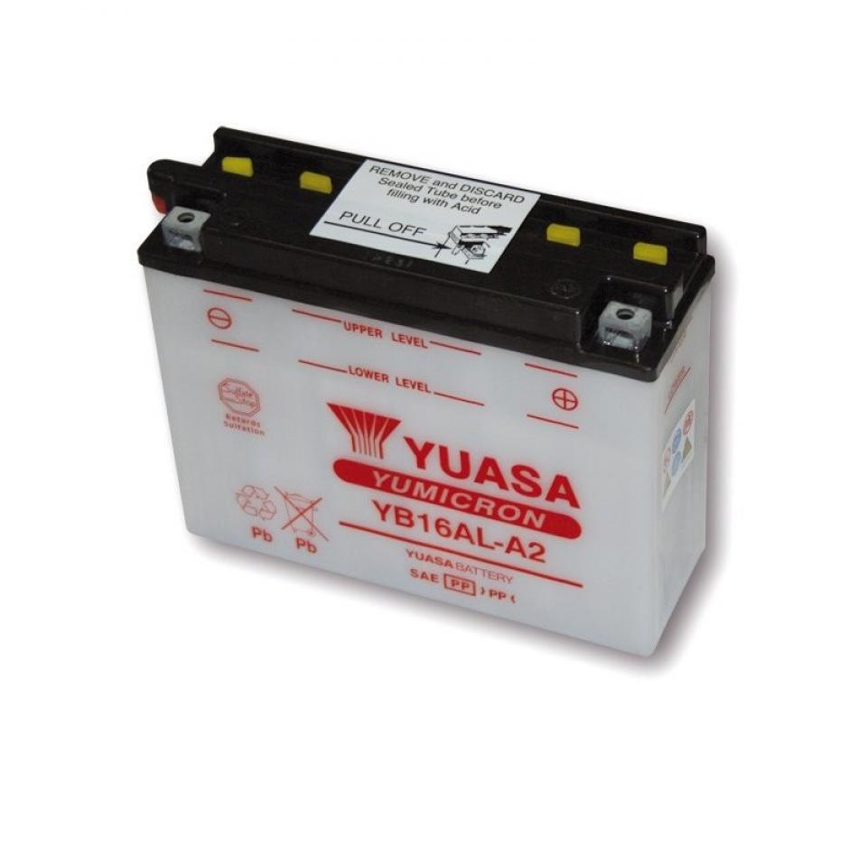 Batterie Yuasa pour Moto Ducati 900 Monster 1993 à 2000 YB16AL-A2 / 12V 16Ah Neuf