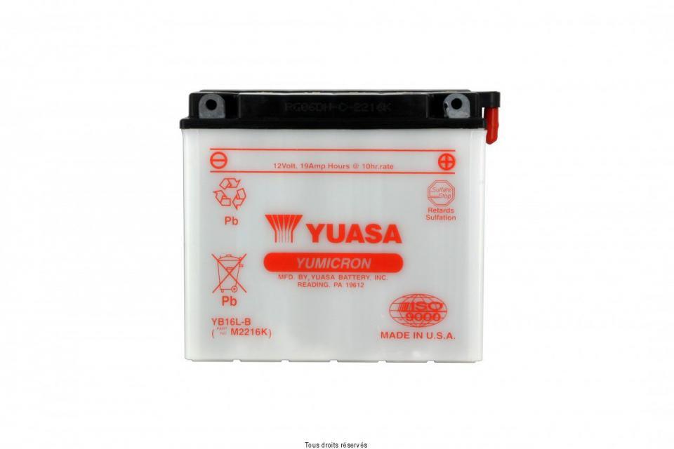 Batterie Yuasa pour Moto Kawasaki 1100 GPZ 1983 à 1984 Neuf