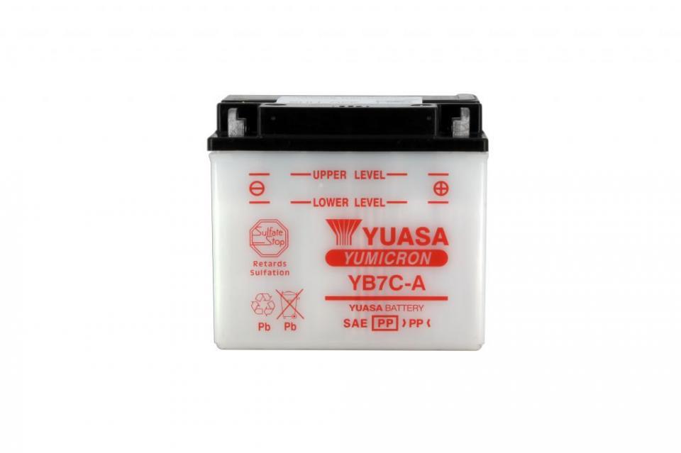 Batterie Yuasa pour Scooter Yamaha 125 Bl Beluga 1985 à 1995 YB7C-A / 12V 7Ah Neuf