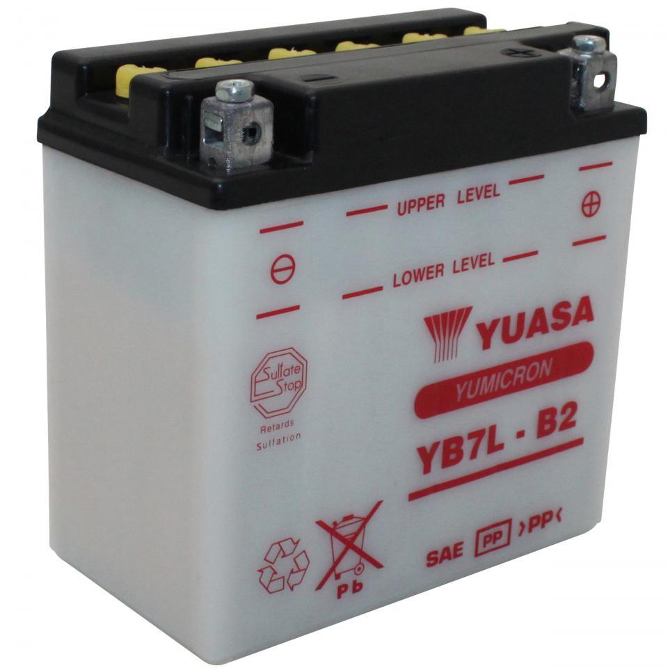 Batterie Yuasa pour Scooter Yamaha 125 Xn Teo-S 2000 à 2005 YB7L-B2 / 12V 8Ah Neuf