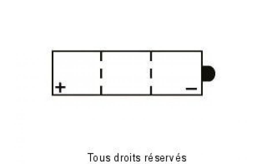 Batterie Yuasa pour Auto 6N11A-4 / 6V 11Ah Neuf