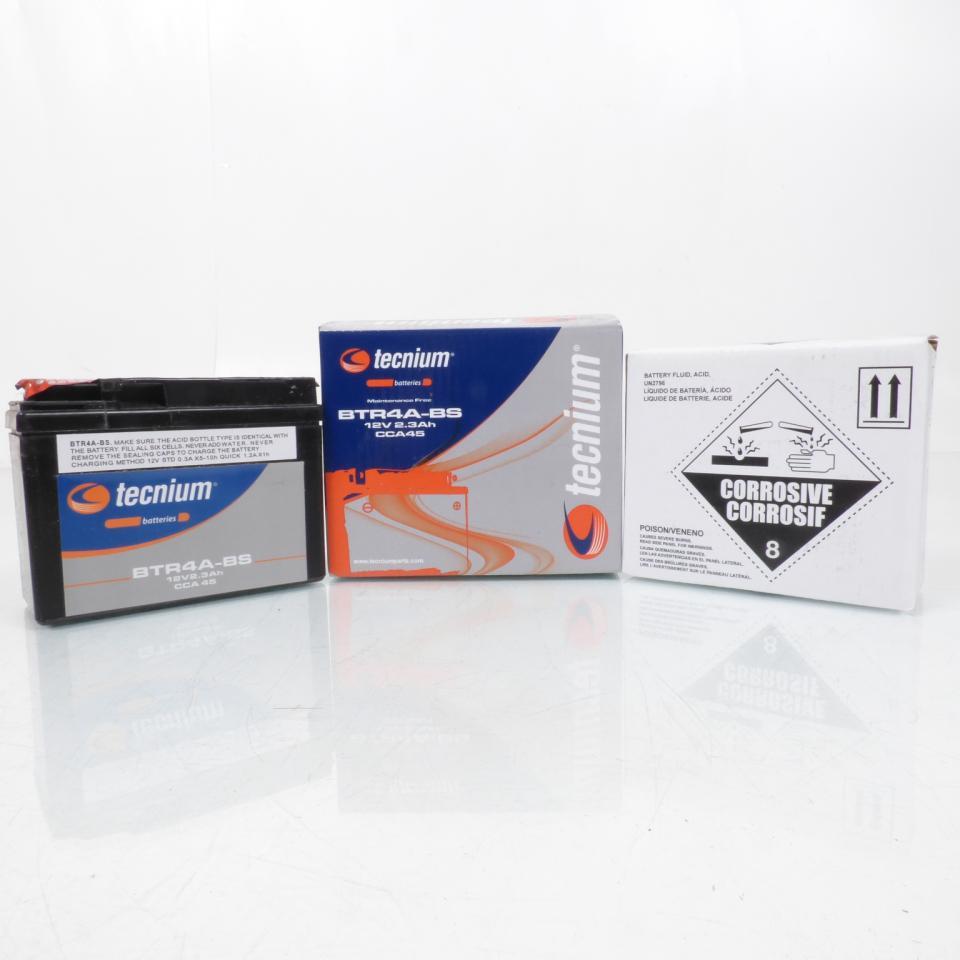 Batterie Tecnium pour Scooter Honda 50 X8R 1999 à 2005 YTR4A-BS / 12V 2.3Ah Neuf