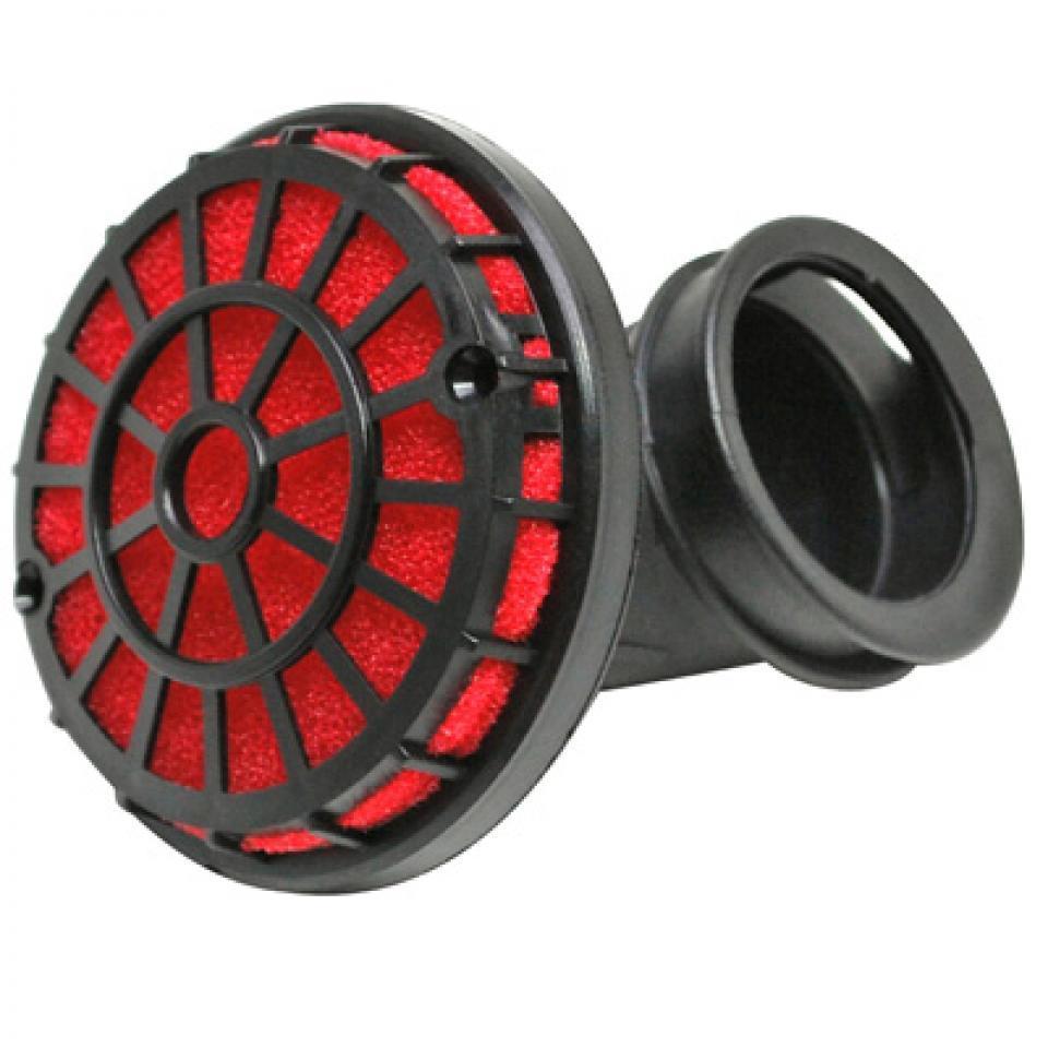 Filtre à air Malossi pour Mobylette Peugeot 50 103 MVL Après 1971 04 6199 / Ø32mm noir et rouge Neuf