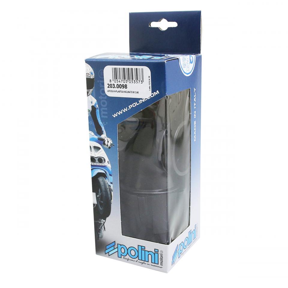 Cornet Filtre à air Ø46 90° Polini pour moto 203.0098 carburateur CP 15 à 24