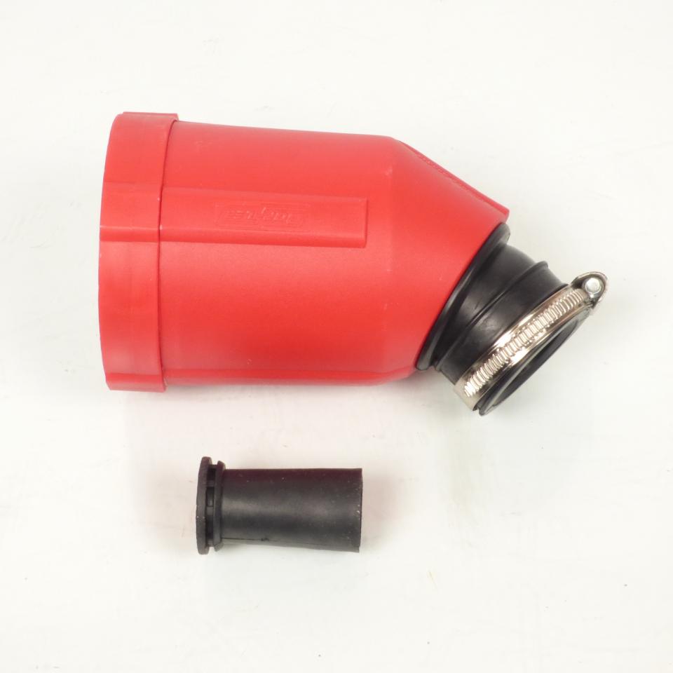 Cornet Doppler Air System rouge Ø28/35mm filtre à air pour scooter 50 moto Neuf