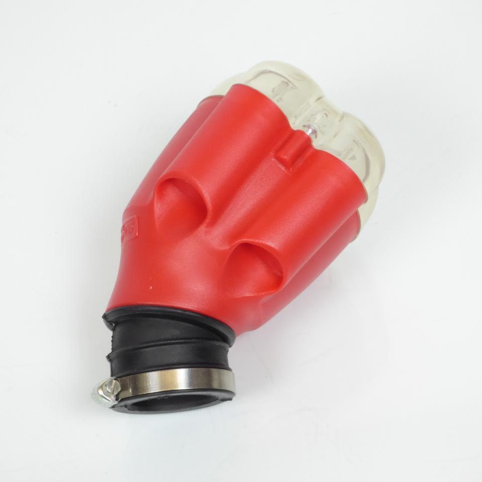 Cornet rouge Ø28/35mm filtre à air Doppler Air Box pour scooter moto 50 Neuf