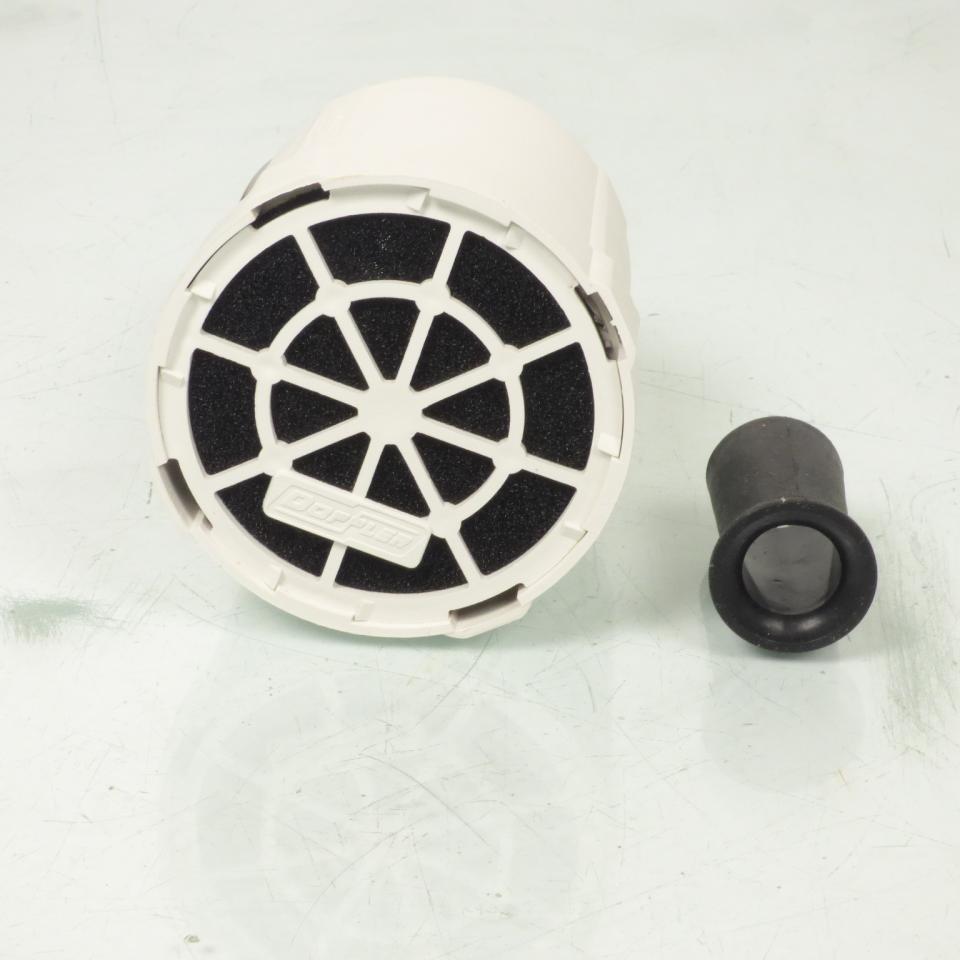 Cornet Doppler Air System blanc Ø28/35mm filtre à air pour scooter 50 moto Neuf