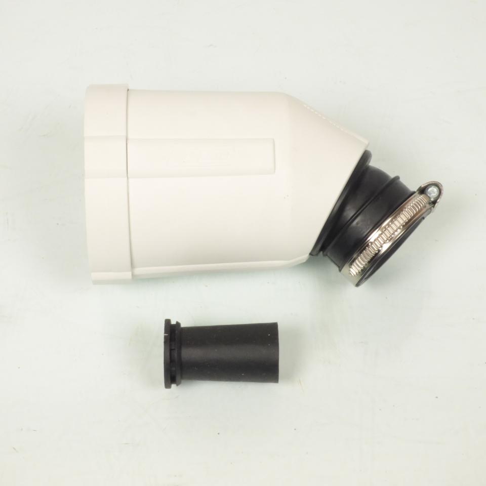 Cornet Doppler Air System blanc Ø28/35mm filtre à air pour scooter 50 moto Neuf