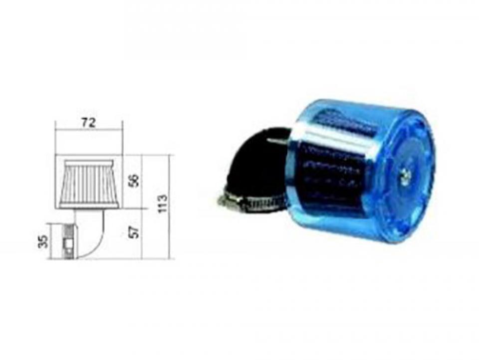 Filtre à air Sifam pour moto 50 NC Neuf
