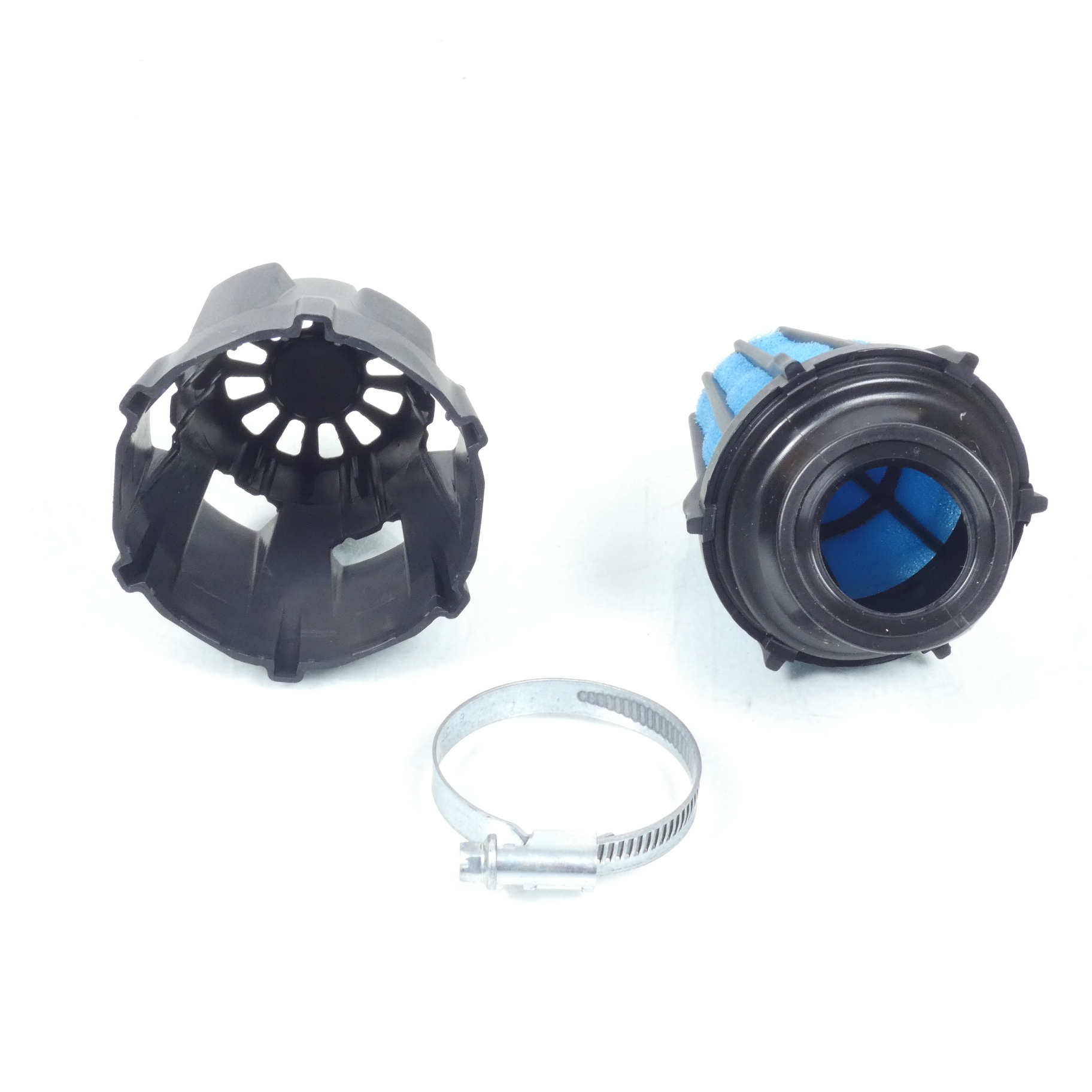 Cornet Filtre à air Ø32mm 30° Polini 203.0090 type Dellorto PHBG pour moto