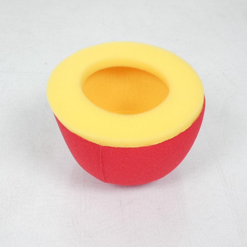 Mousse Rouge jaune de Filtre à air 3AS Racing pour moto Kawasaki 65 KX 2000-2014