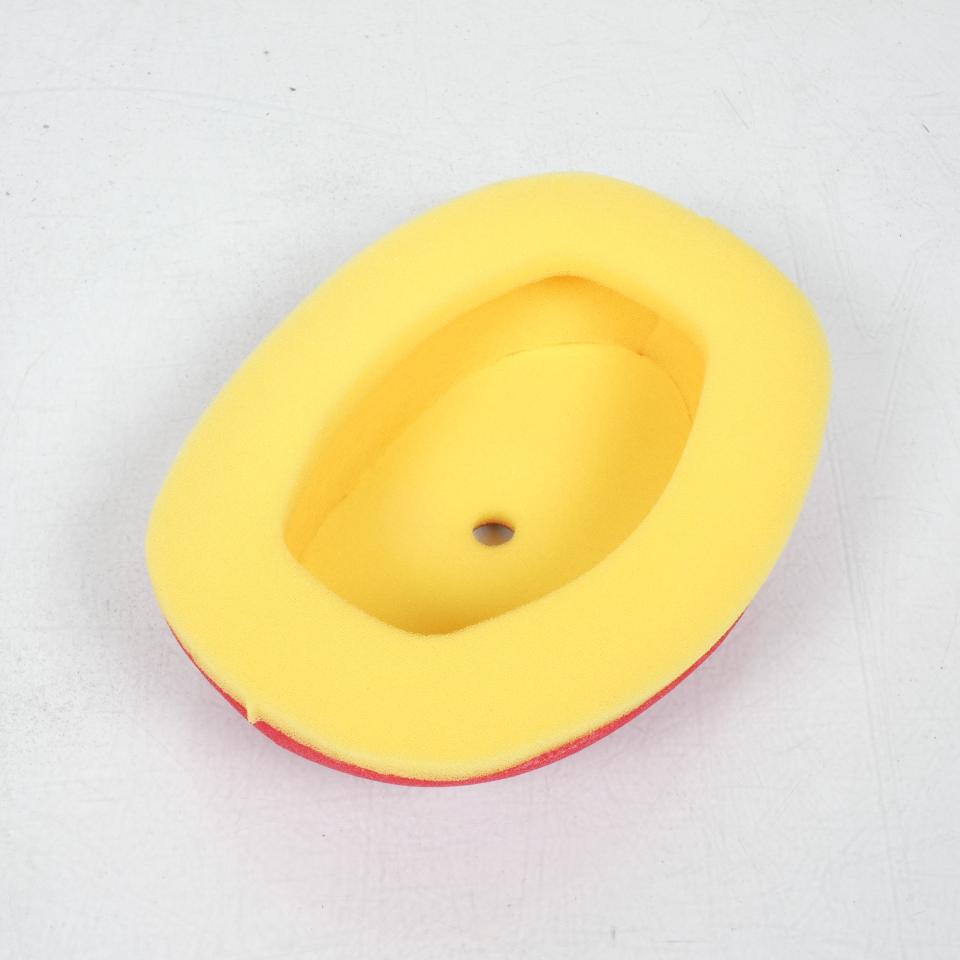 Mousse Rouge Jaune de Filtre à air 3AS Racing pour moto Honda XR 250 R 1987-2006