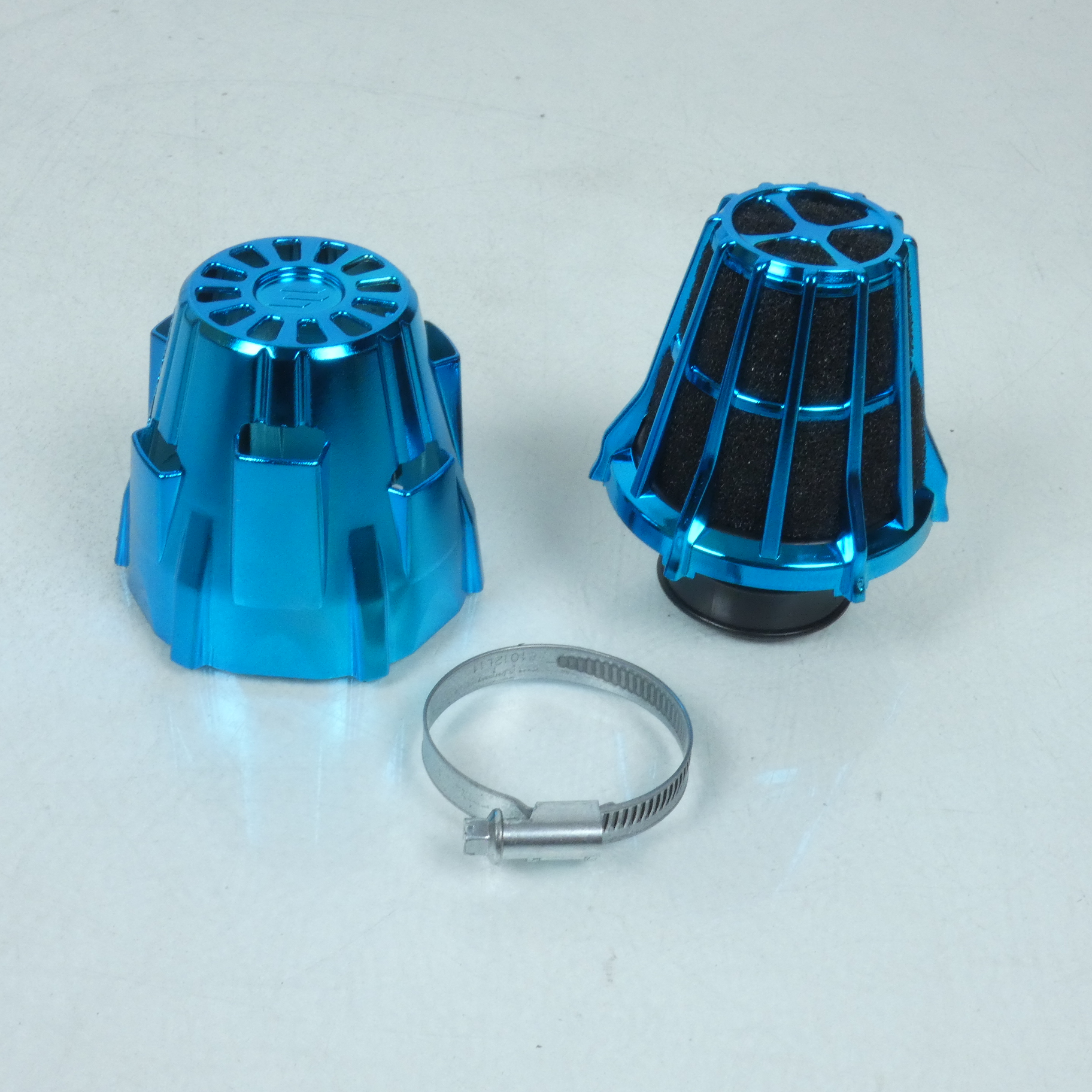 Cornet Filtre à air Ø32mm Polini 203.0110 Dellorto type PHBG pour moto
