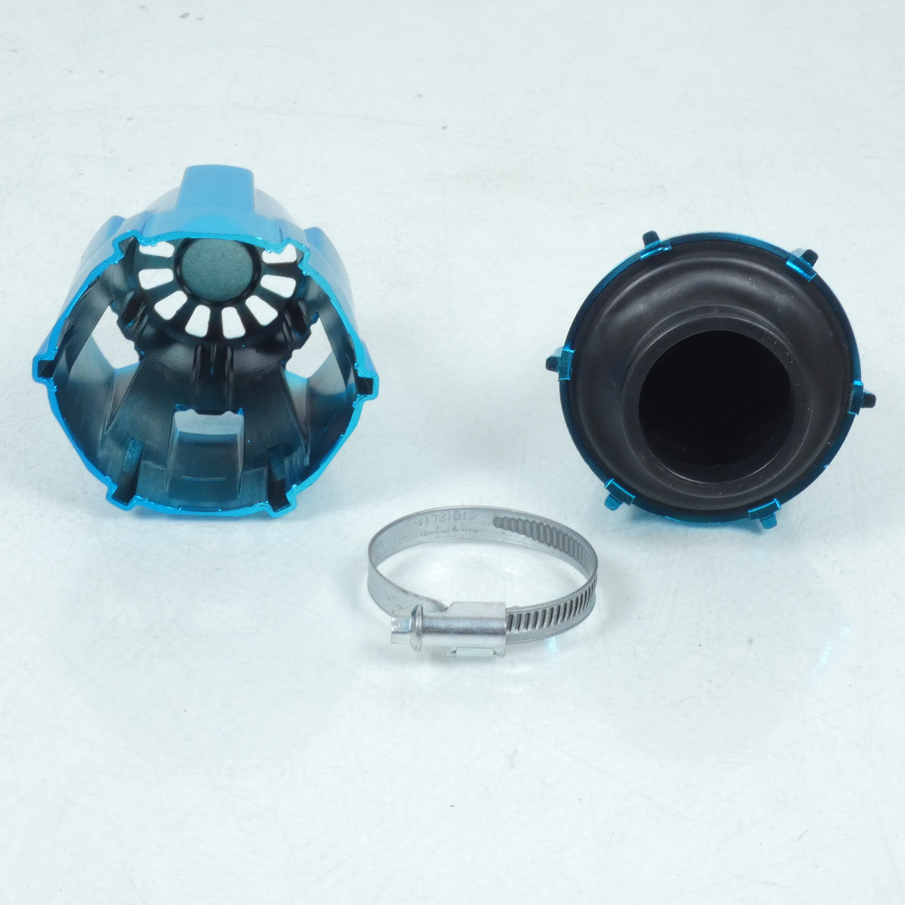 Cornet Filtre à air Ø37mm Polini 203.0111 pour moto Dellorto type PHBG RACING