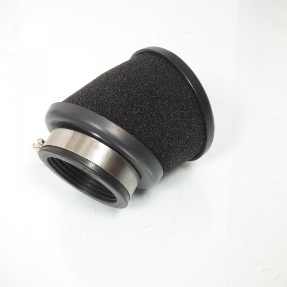 Cornet Ø49/50mm filtre à air coudé Carenzi KY50 pour moto carbu type PWK Mikuni