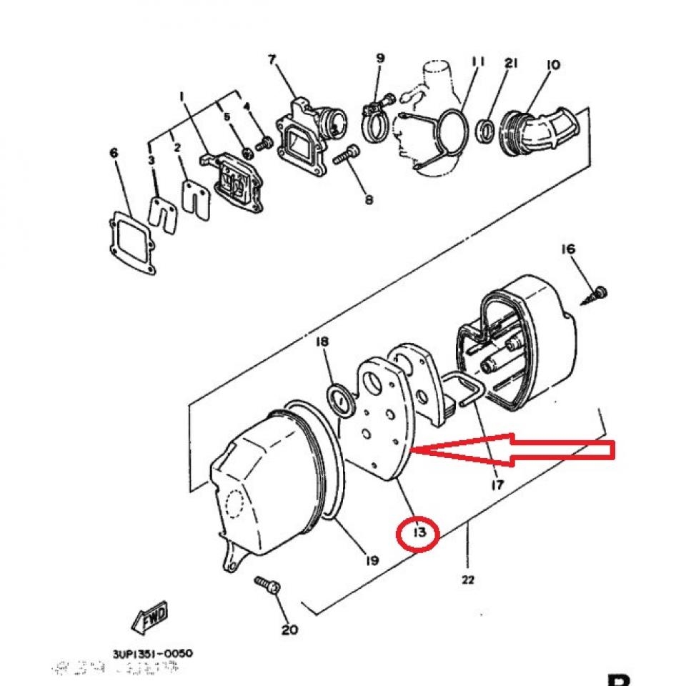 Mousse filtre à air pour scooter MBK 80 Active 1990 3ECE445100 3EC-E445101 Neuf
