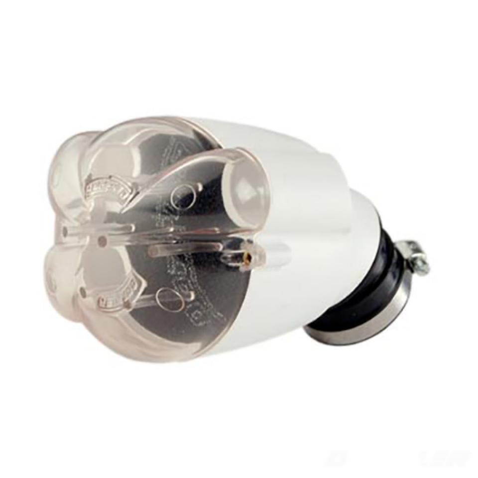 Cornet filtre à air Doppler pour scooter Yamaha 50 Aerox air box blanc Ø28-35mm