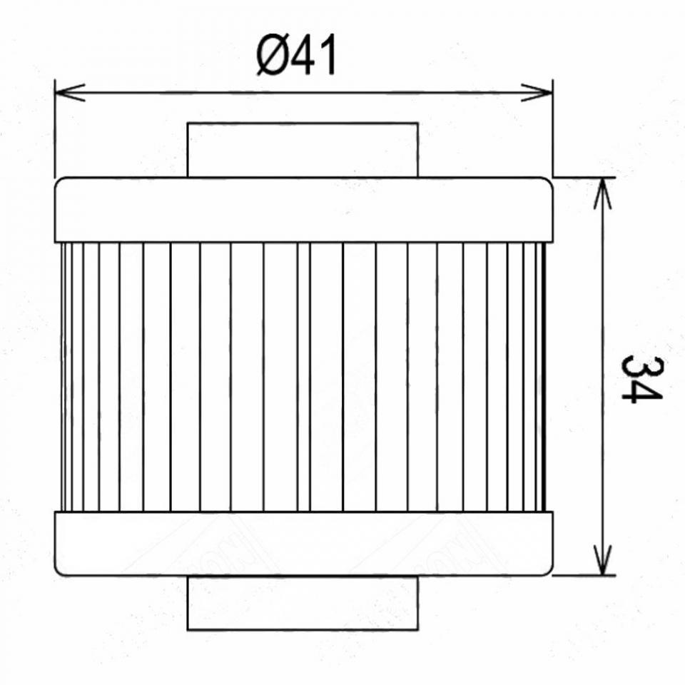 Filtre à huile Nypso pour Scooter BMW 125 C1 2000-2004 équivalent COF085 Neuf