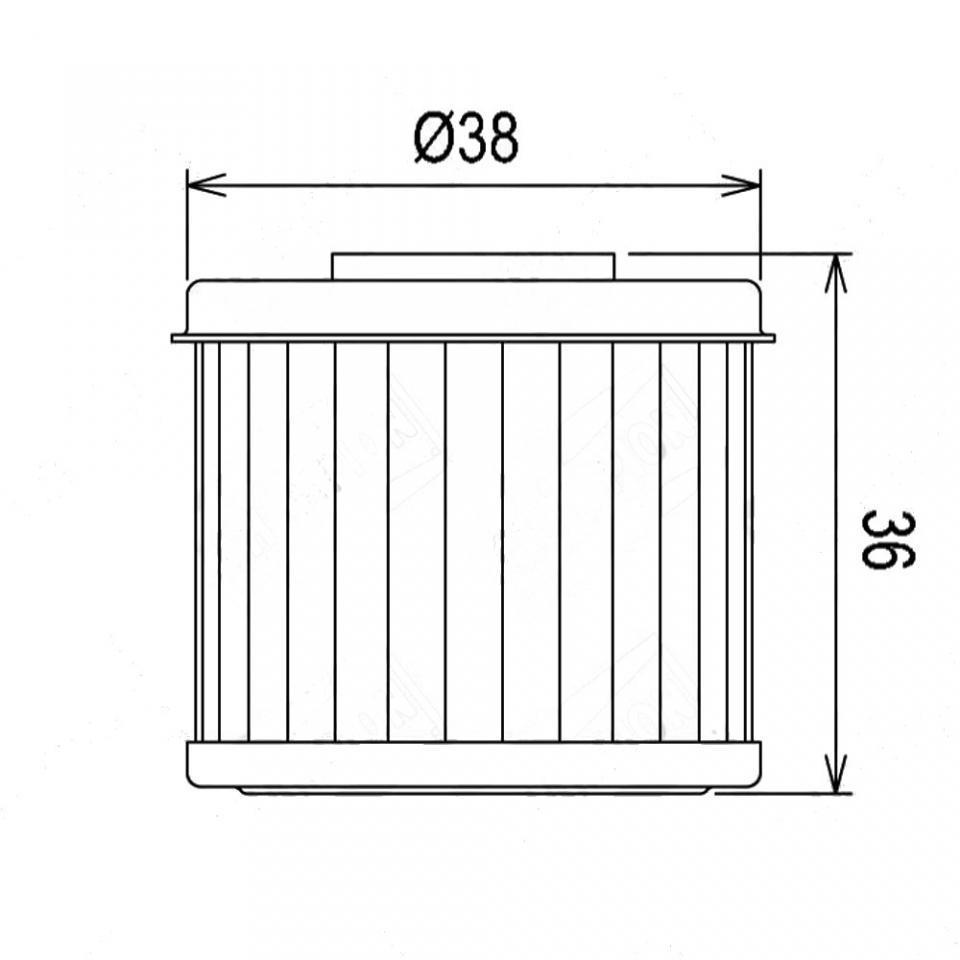 Filtre à huile Nypso pour Quad Polaris 325 Sportsman 2014-2015 équivalent COF016 Neuf