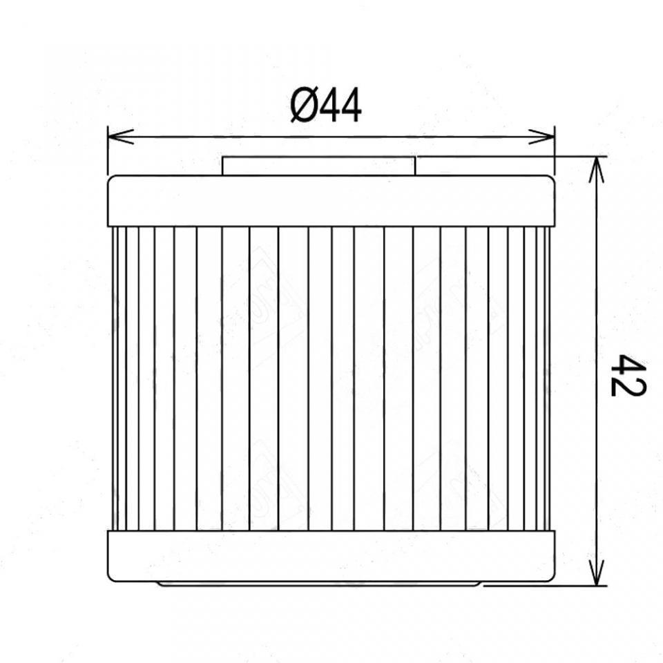 Filtre à huile Nypso pour Scooter Kawasaki 300 J 2014-2018 équivalent COF466 Neuf