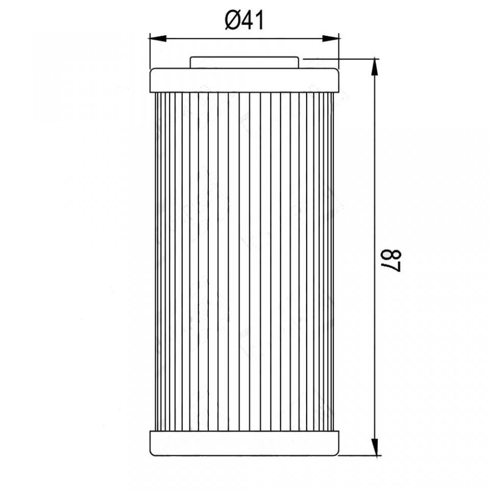 Filtre à huile Nypso pour Moto Husqvarna 449 SMR 2011-2012 équivalent COF511 Neuf