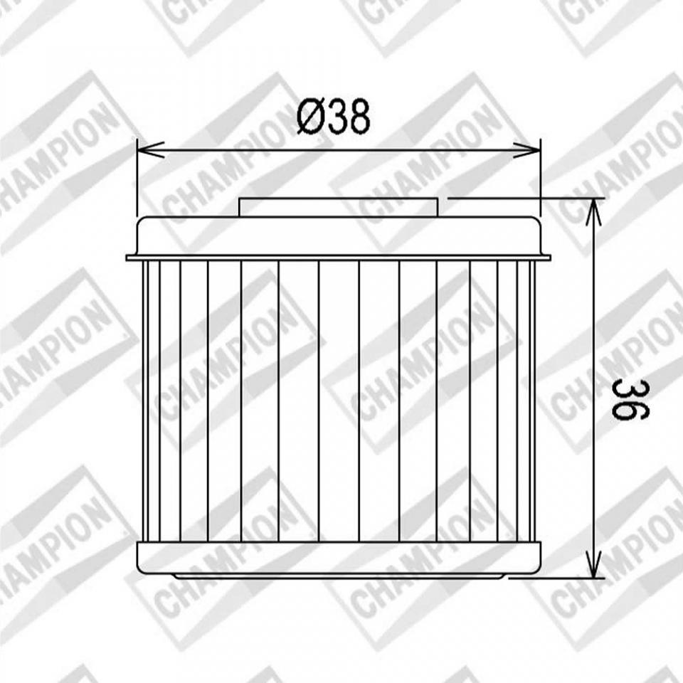 Filtre à huile Champion pour Moto Husqvarna 250 TXC 2010 Neuf