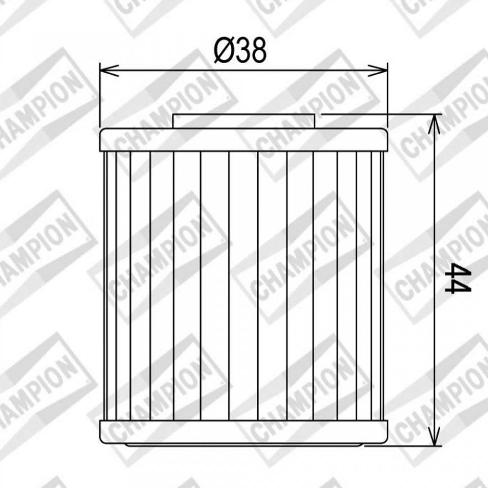 Filtre à huile Champion pour Moto Kawasaki 450 Kx-F 4T Fi 2016 à 2021 Neuf