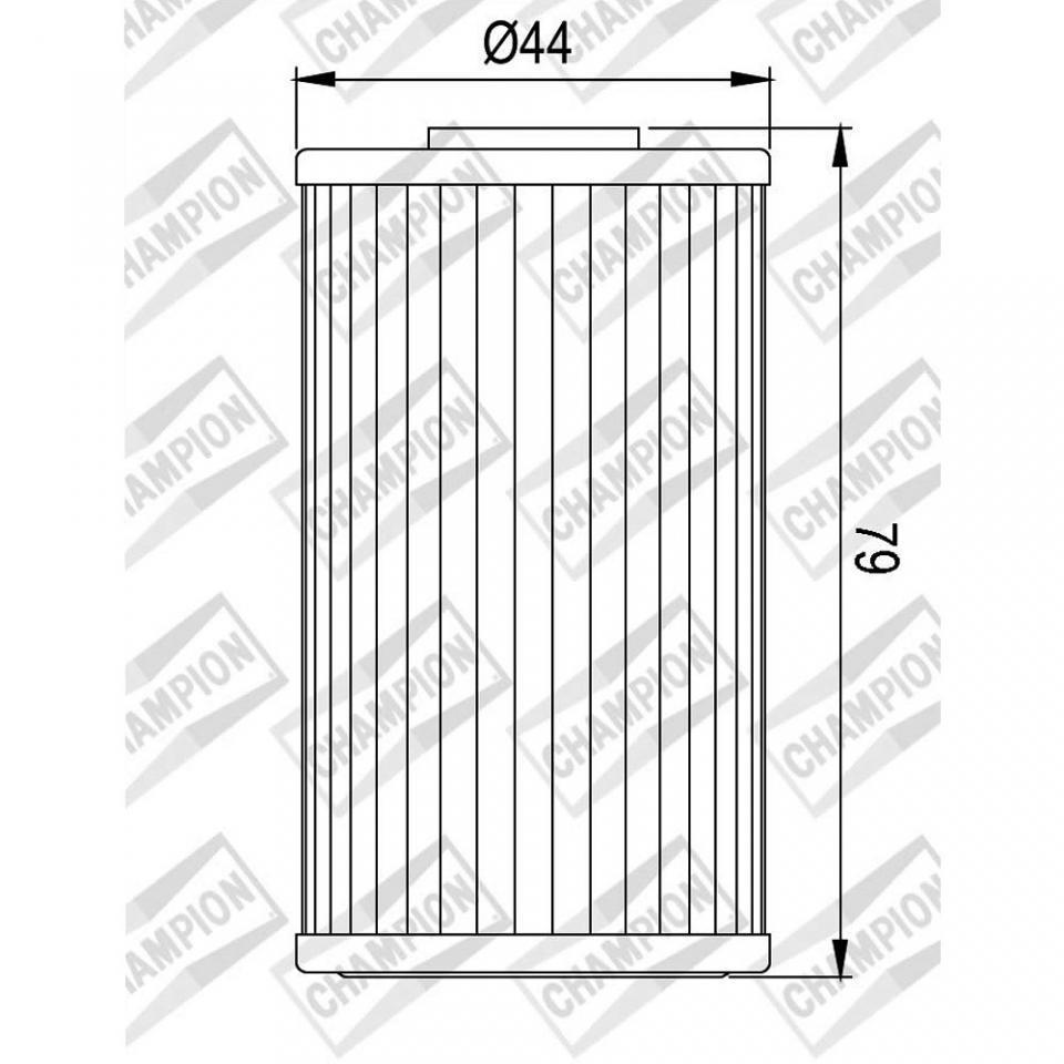 Filtre à huile Champion pour Scooter Kymco 125 G-Dink 2012 à 2017 Neuf