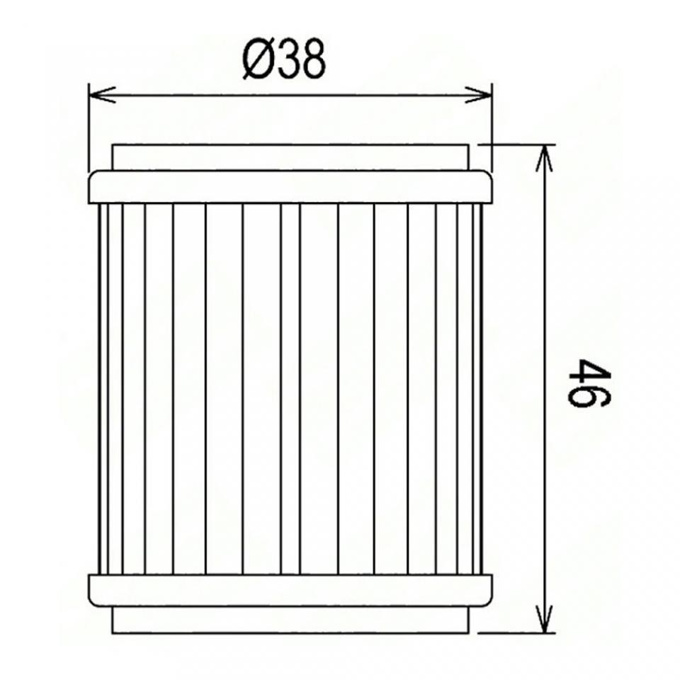 Filtre à huile Champion pour Moto Yamaha 450 Yz-F 4T 2010 à 2023 Neuf