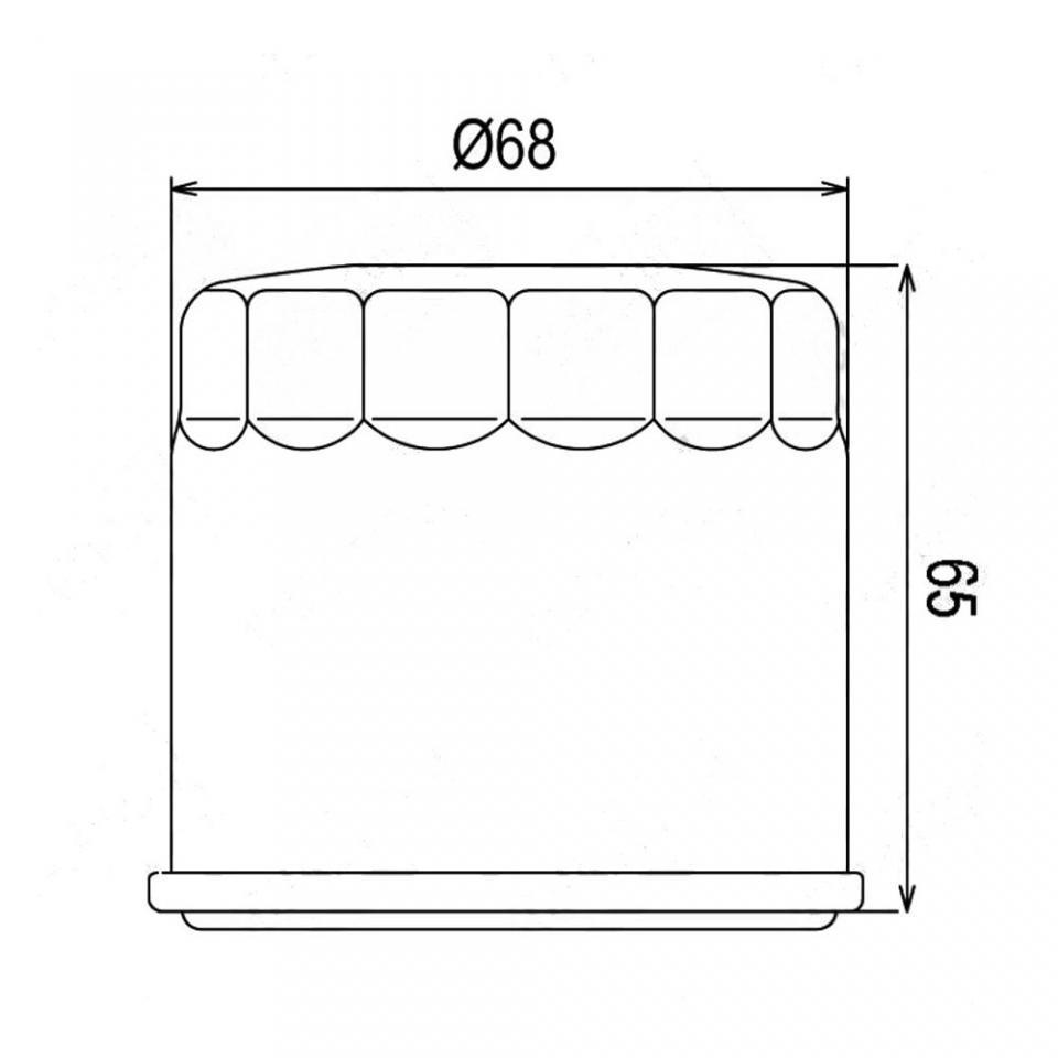 Filtre à huile Nypso pour Quad Kymco 450 Maxxer I 2011-2015 équivalent COF038 Neuf