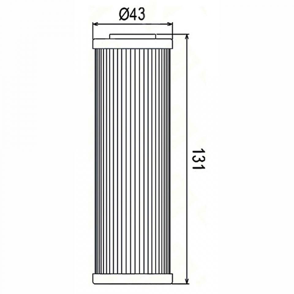 Filtre à huile Champion pour Moto Ducati 899 Panigale 2014 à 2016 COF059 Neuf