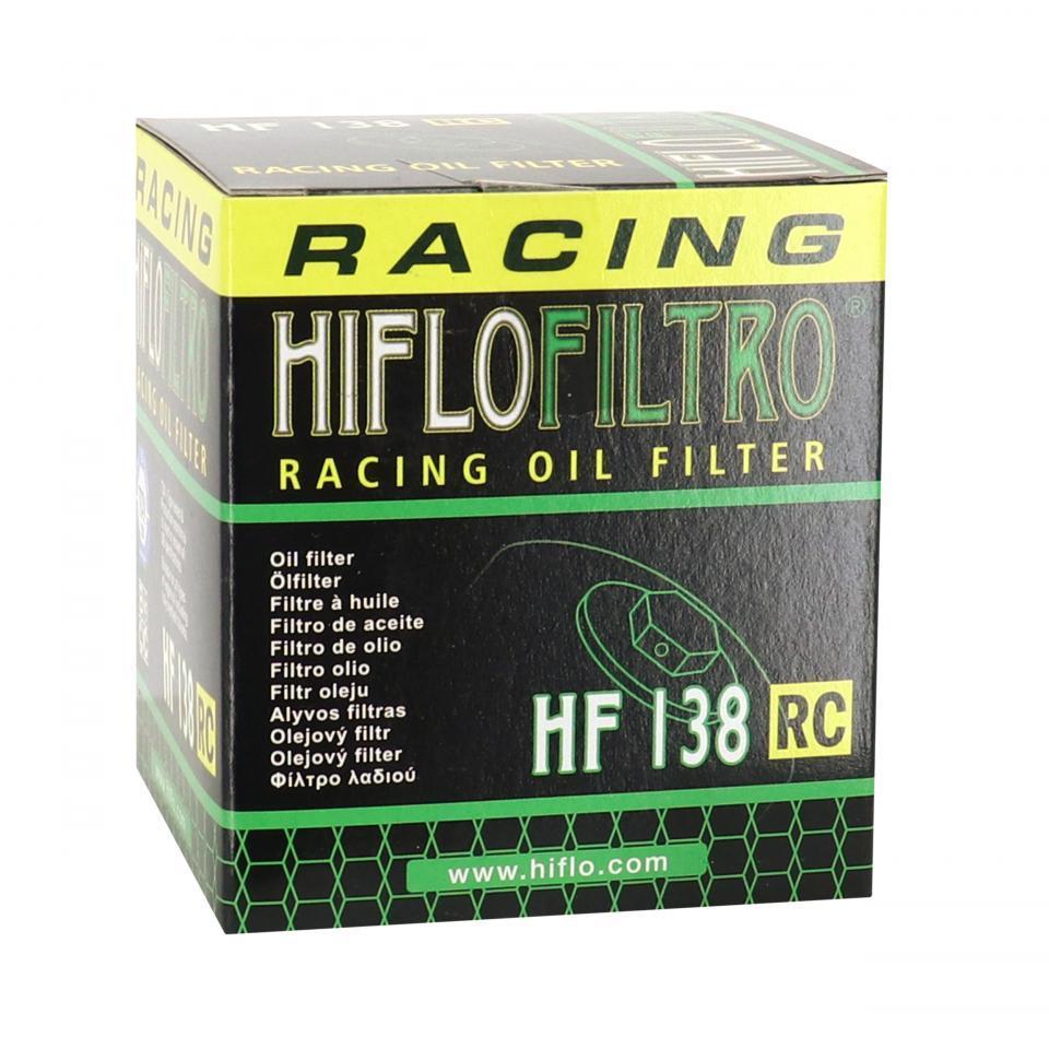 Filtre à huile Hiflofiltro pour Quad MASSEY FERGUSON 500 MF 4x4 Auto 2004 à 2005 HF138RC Neuf