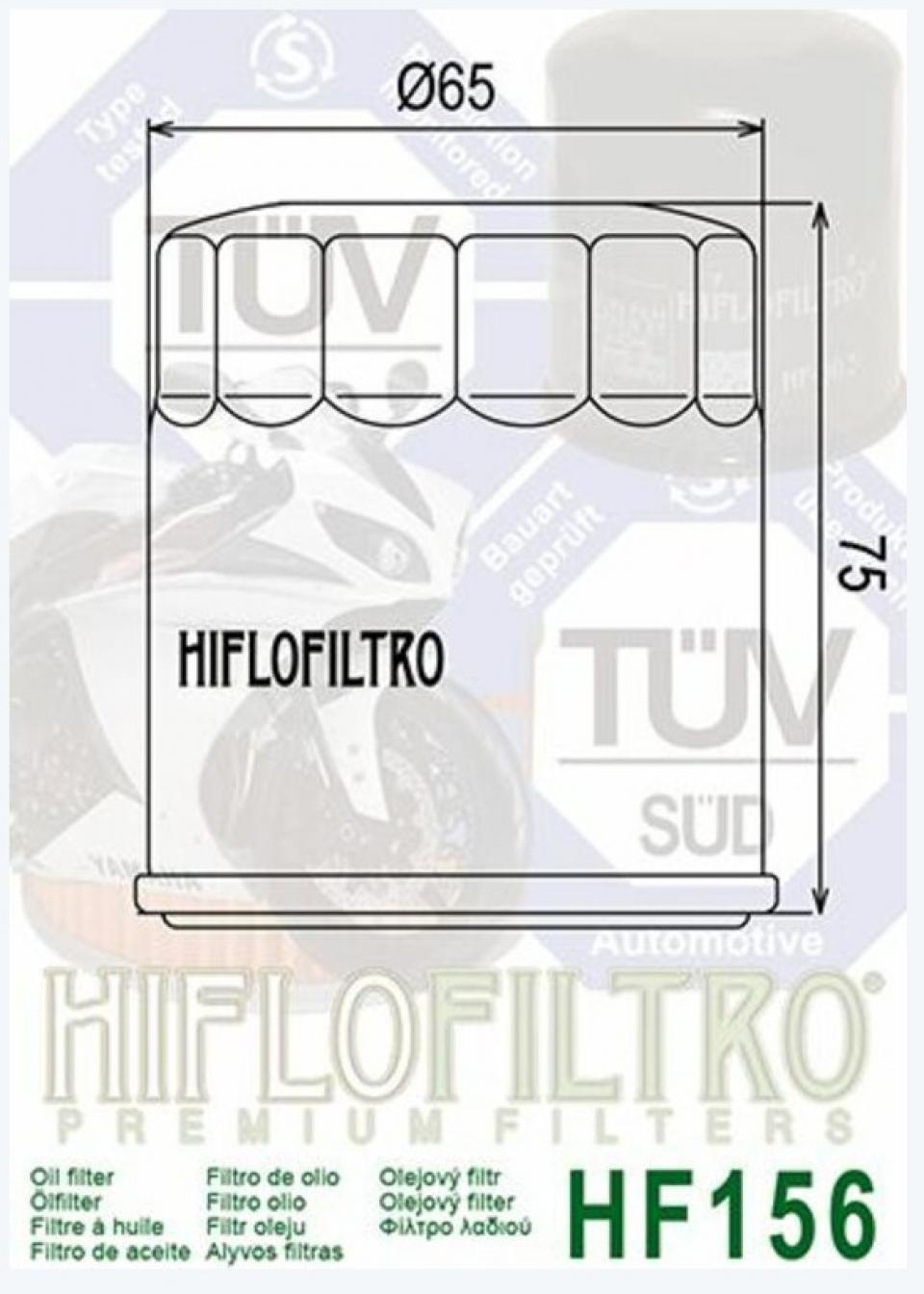 Filtre à huile Hiflo Filtro pour Moto KTM 660 Rally 2002-2003 Neuf