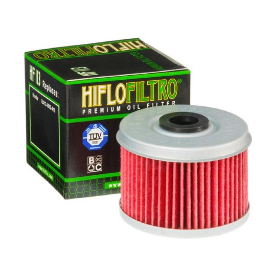 Filtre à huile Hiflofiltro pour Moto Honda 125 CBF 2014 à 2015 HF113 Neuf