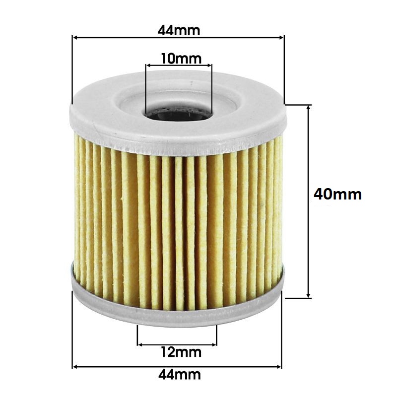 Filtre à huile P2R pour scooter Kymco 125 Downtown 2009-12 HF566 1541A-LEA7-E00