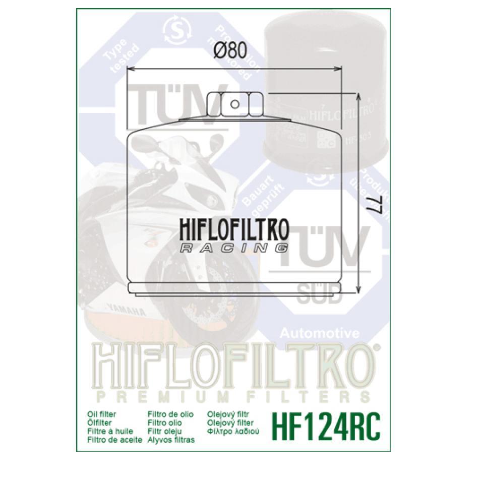 Filtre à huile Hiflofiltro pour Moto Kawasaki 1000 H2 Ninja SX 2018 à 2020 Neuf