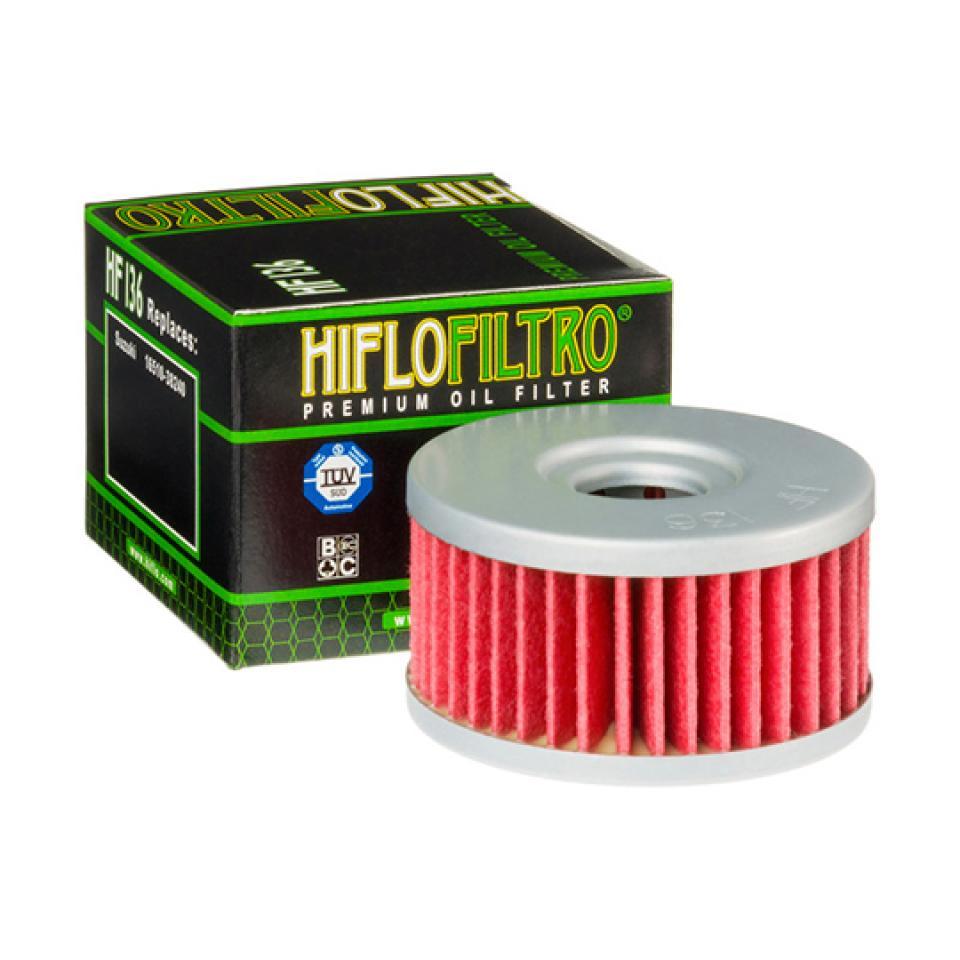 Filtre à huile Hiflofiltro pour Moto Suzuki 250 GZ Marauder 1999 à 2000 Neuf